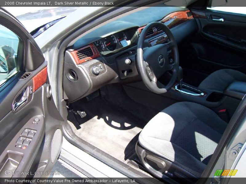 Dark Silver Metallic / Ebony Black 2008 Chevrolet Impala LT