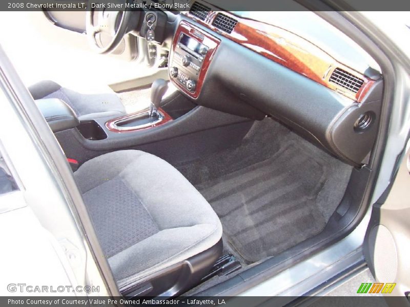 Dark Silver Metallic / Ebony Black 2008 Chevrolet Impala LT