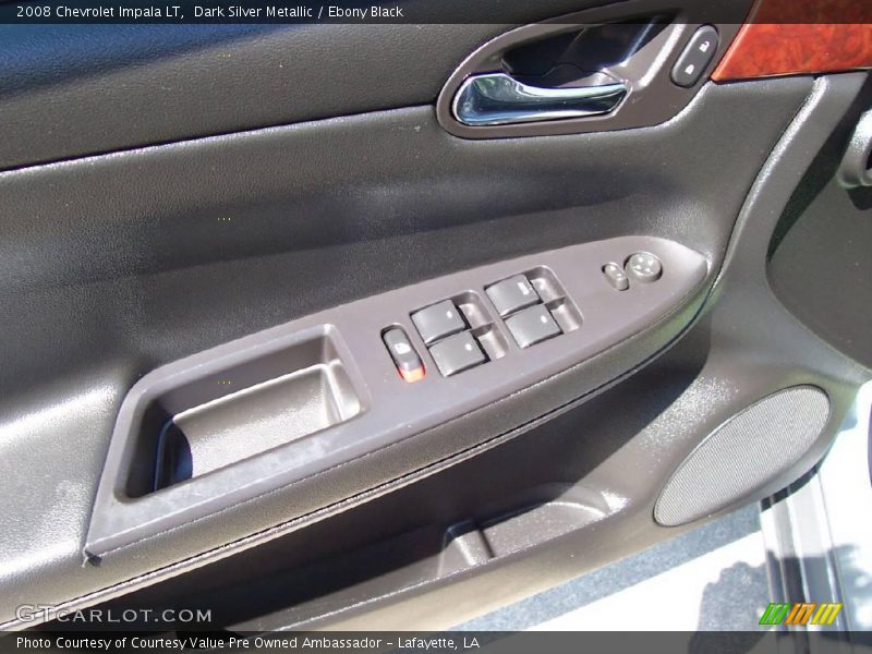 Dark Silver Metallic / Ebony Black 2008 Chevrolet Impala LT