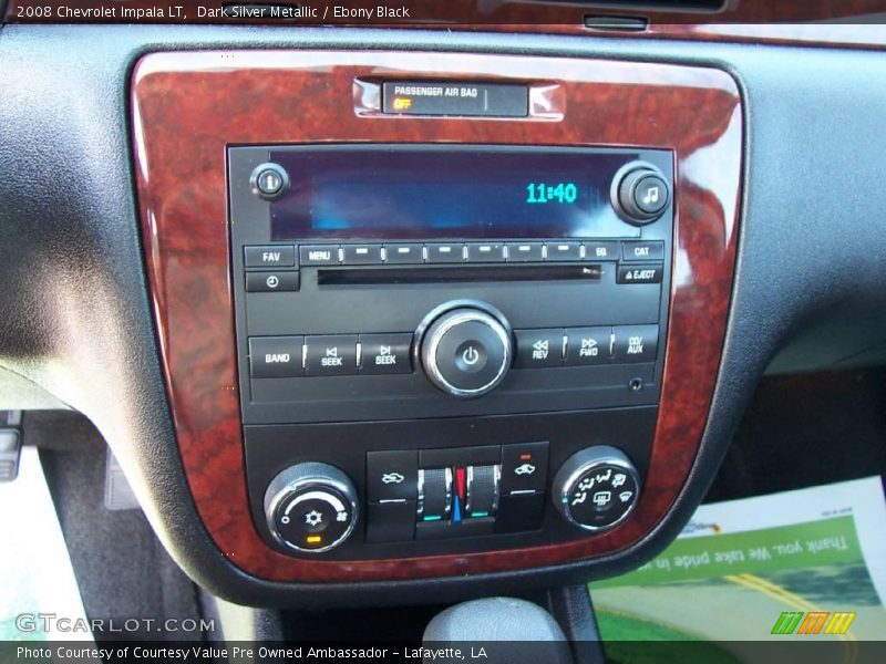 Dark Silver Metallic / Ebony Black 2008 Chevrolet Impala LT