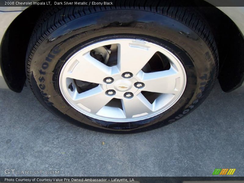 Dark Silver Metallic / Ebony Black 2008 Chevrolet Impala LT