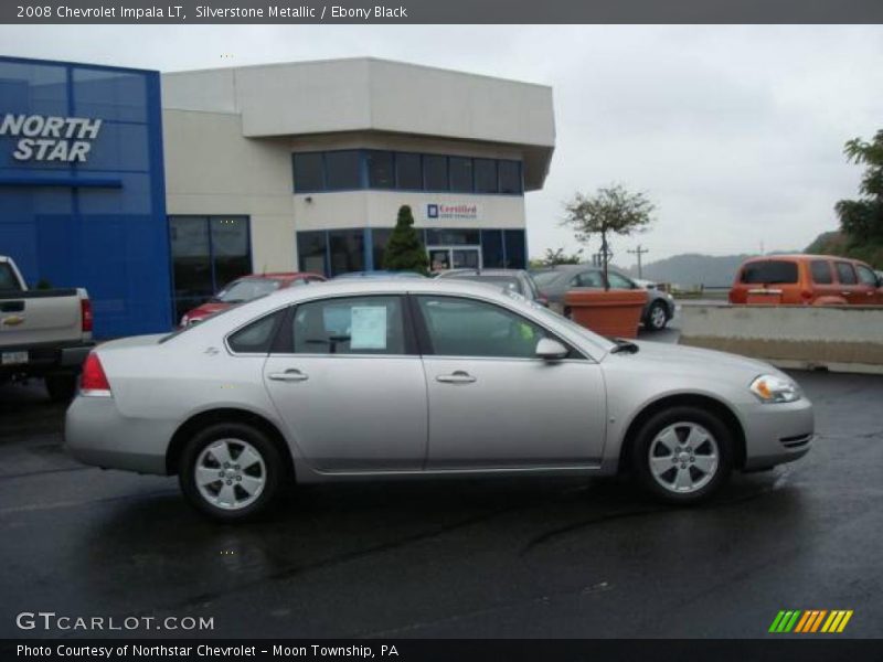 Silverstone Metallic / Ebony Black 2008 Chevrolet Impala LT