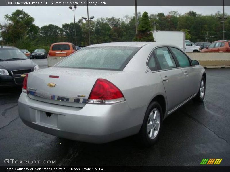Silverstone Metallic / Ebony Black 2008 Chevrolet Impala LT