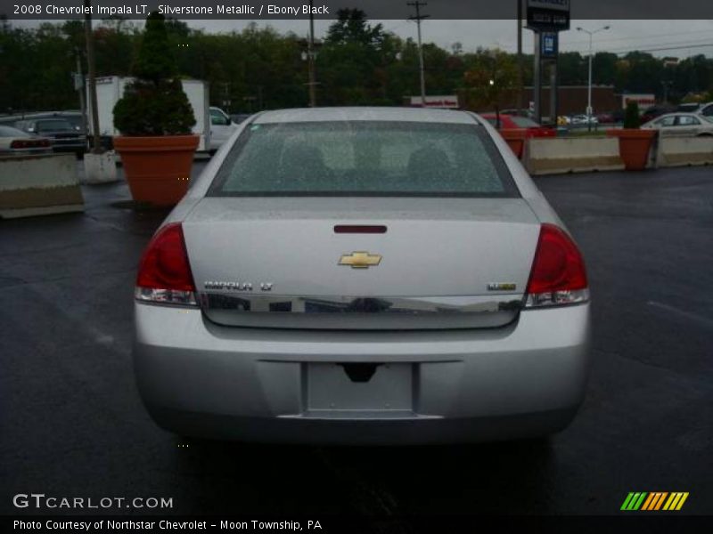 Silverstone Metallic / Ebony Black 2008 Chevrolet Impala LT