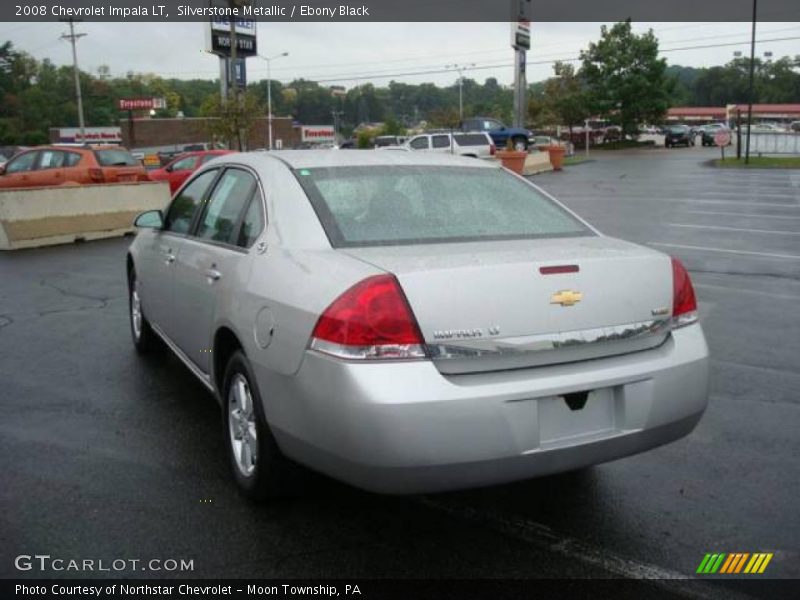 Silverstone Metallic / Ebony Black 2008 Chevrolet Impala LT