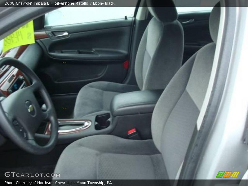 Silverstone Metallic / Ebony Black 2008 Chevrolet Impala LT