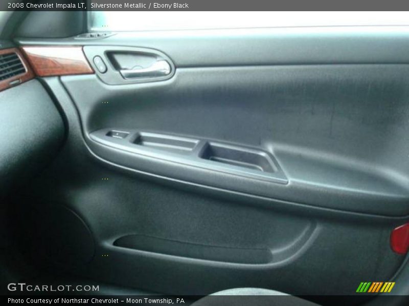 Silverstone Metallic / Ebony Black 2008 Chevrolet Impala LT