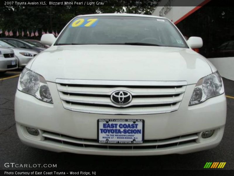 Blizzard White Pearl / Light Gray 2007 Toyota Avalon XLS