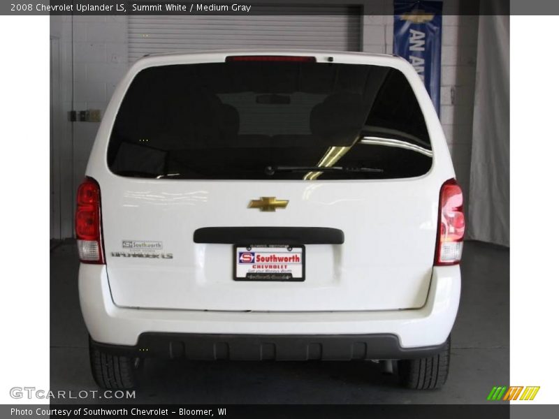 Summit White / Medium Gray 2008 Chevrolet Uplander LS