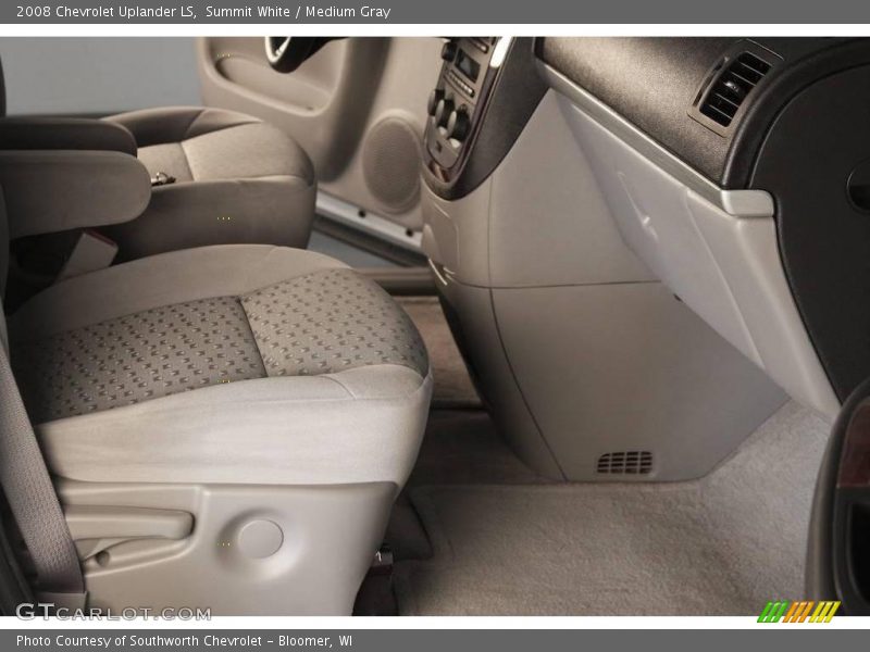 Summit White / Medium Gray 2008 Chevrolet Uplander LS