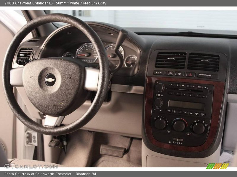 Summit White / Medium Gray 2008 Chevrolet Uplander LS