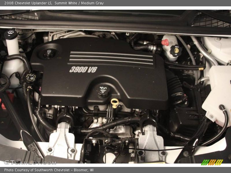 Summit White / Medium Gray 2008 Chevrolet Uplander LS