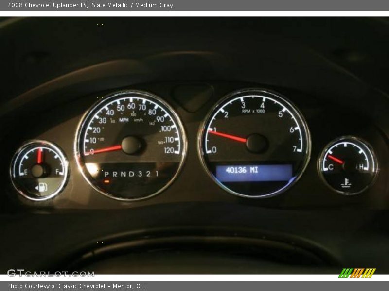 Slate Metallic / Medium Gray 2008 Chevrolet Uplander LS