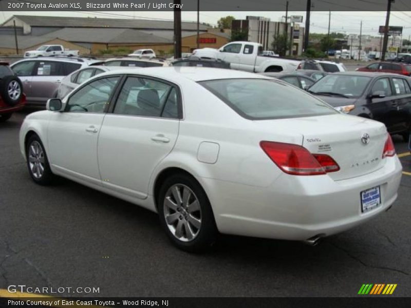Blizzard White Pearl / Light Gray 2007 Toyota Avalon XLS