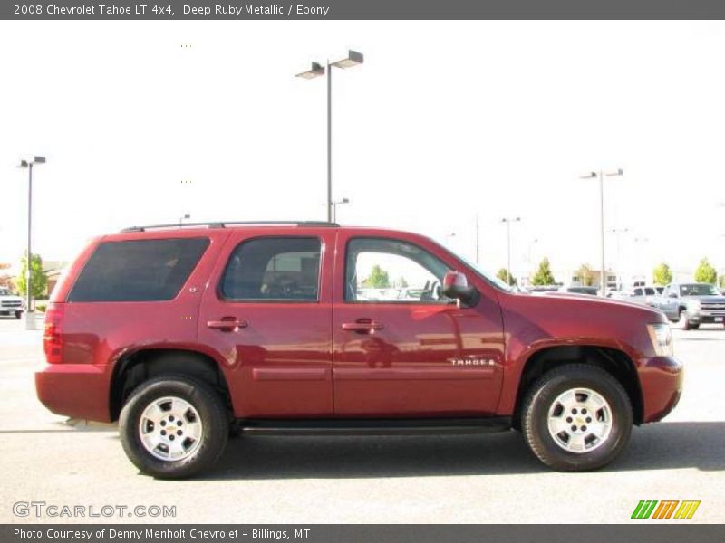 Deep Ruby Metallic / Ebony 2008 Chevrolet Tahoe LT 4x4
