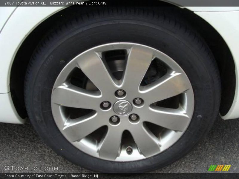Blizzard White Pearl / Light Gray 2007 Toyota Avalon XLS