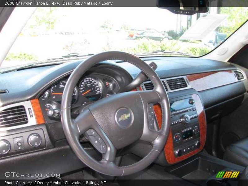 Deep Ruby Metallic / Ebony 2008 Chevrolet Tahoe LT 4x4