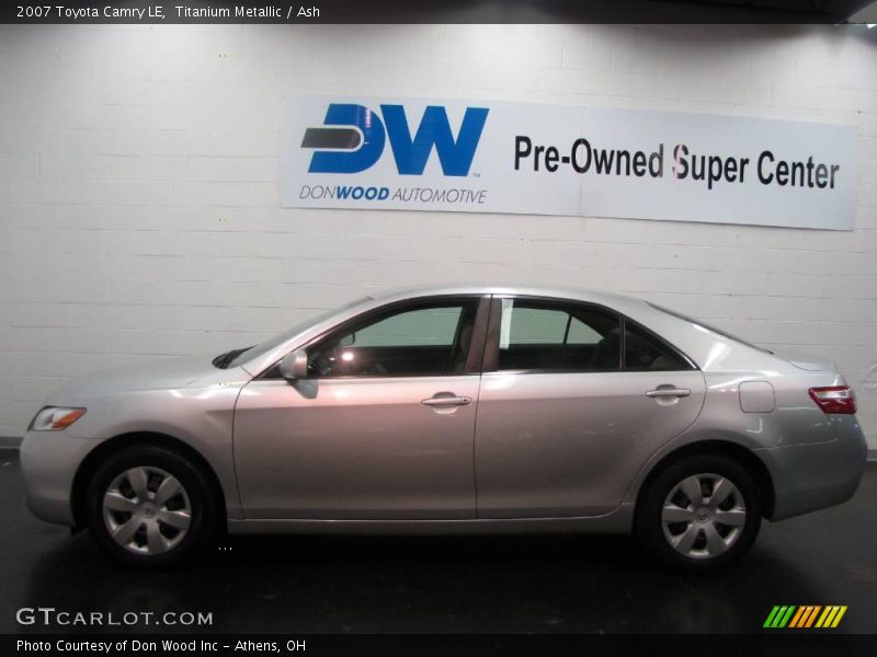 Titanium Metallic / Ash 2007 Toyota Camry LE