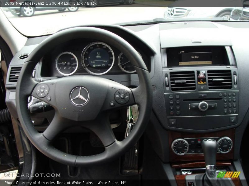 Black / Black 2009 Mercedes-Benz C 300 4Matic