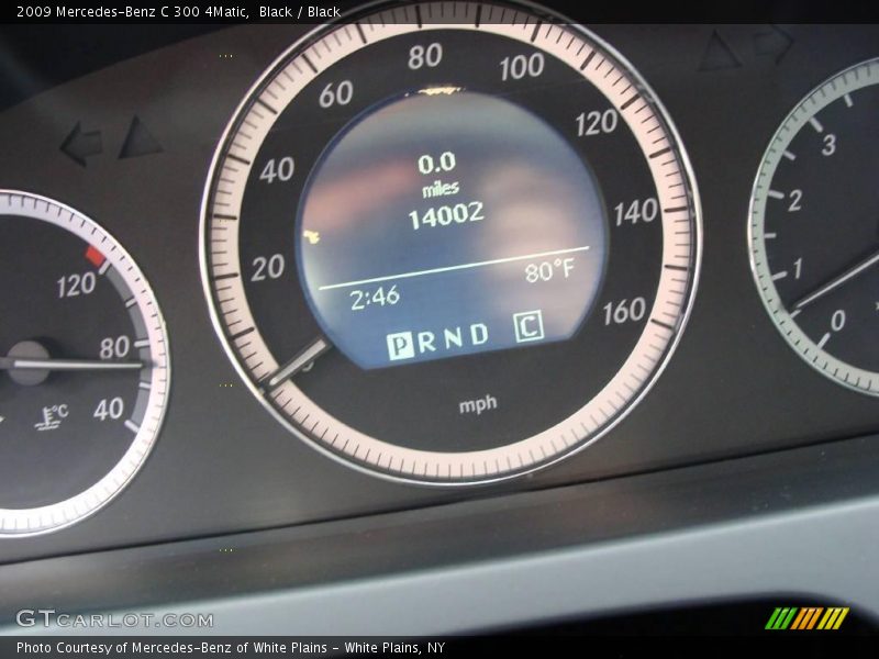 Black / Black 2009 Mercedes-Benz C 300 4Matic