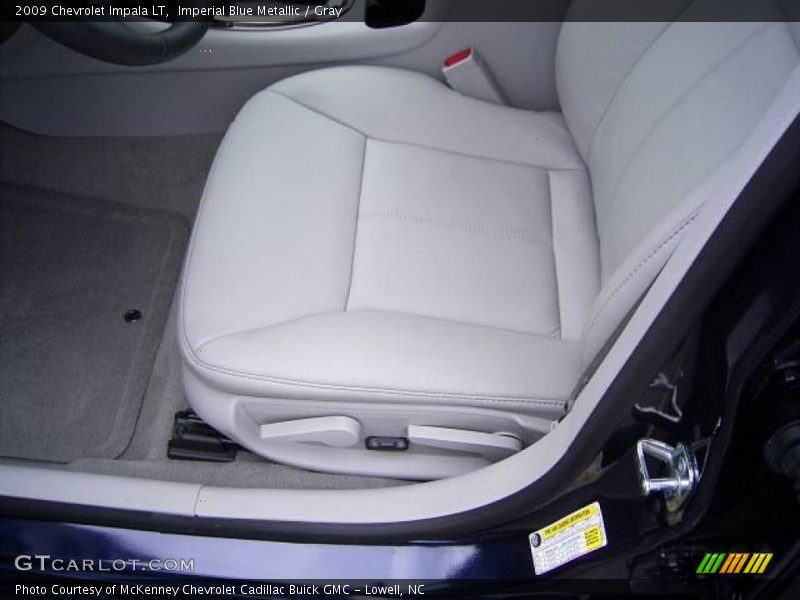 Imperial Blue Metallic / Gray 2009 Chevrolet Impala LT