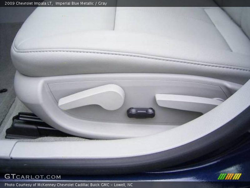 Imperial Blue Metallic / Gray 2009 Chevrolet Impala LT