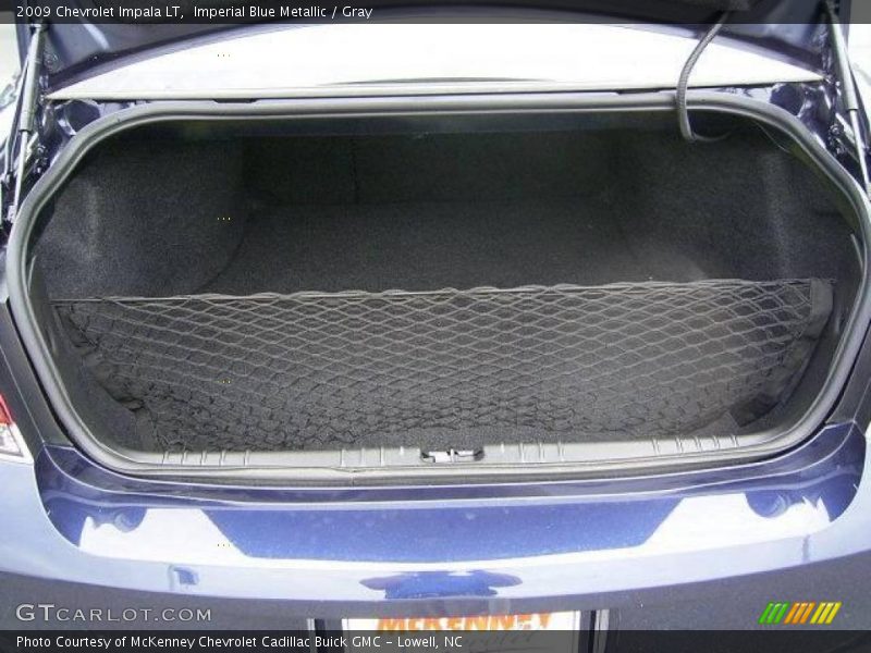 Imperial Blue Metallic / Gray 2009 Chevrolet Impala LT