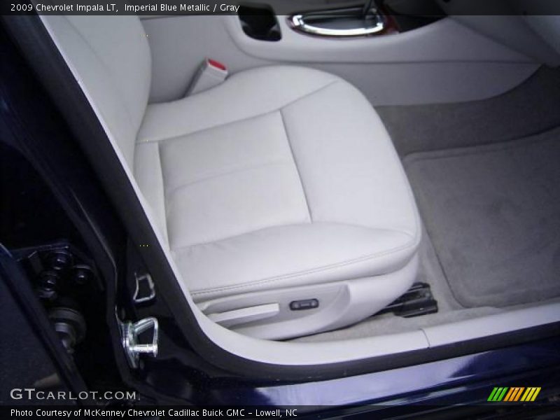 Imperial Blue Metallic / Gray 2009 Chevrolet Impala LT