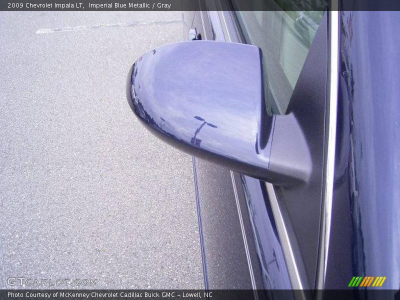 Imperial Blue Metallic / Gray 2009 Chevrolet Impala LT