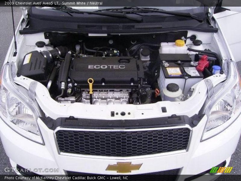 Summit White / Neutral 2009 Chevrolet Aveo Aveo5 LT