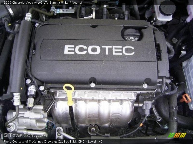 Summit White / Neutral 2009 Chevrolet Aveo Aveo5 LT