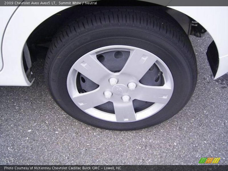 Summit White / Neutral 2009 Chevrolet Aveo Aveo5 LT