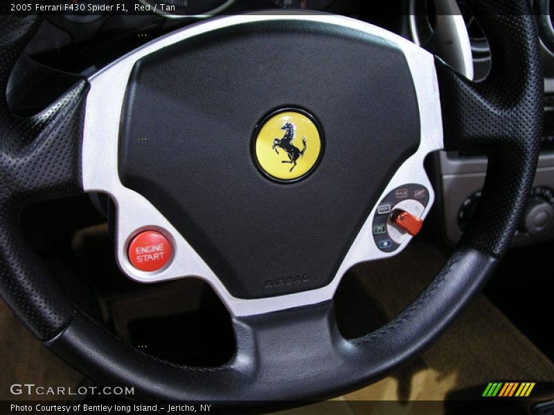 Red / Tan 2005 Ferrari F430 Spider F1