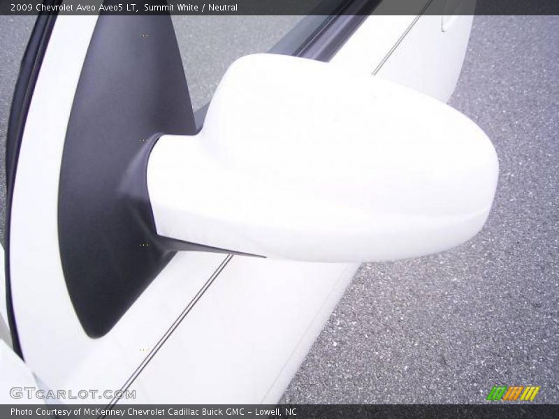 Summit White / Neutral 2009 Chevrolet Aveo Aveo5 LT