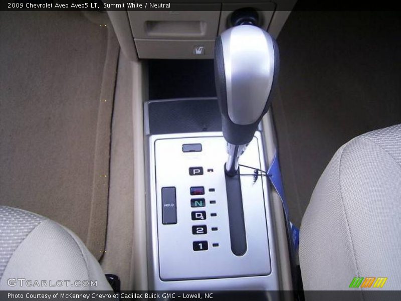 Summit White / Neutral 2009 Chevrolet Aveo Aveo5 LT