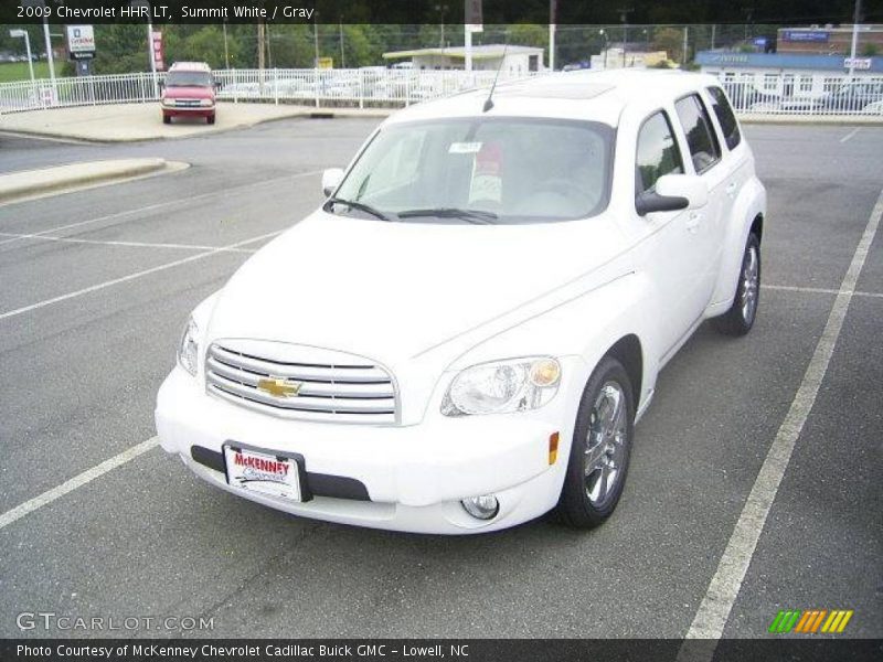 Summit White / Gray 2009 Chevrolet HHR LT