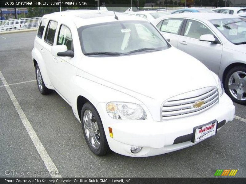 Summit White / Gray 2009 Chevrolet HHR LT