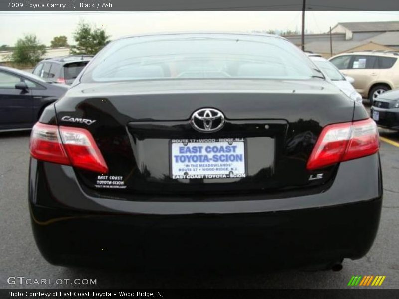 Black / Ash 2009 Toyota Camry LE