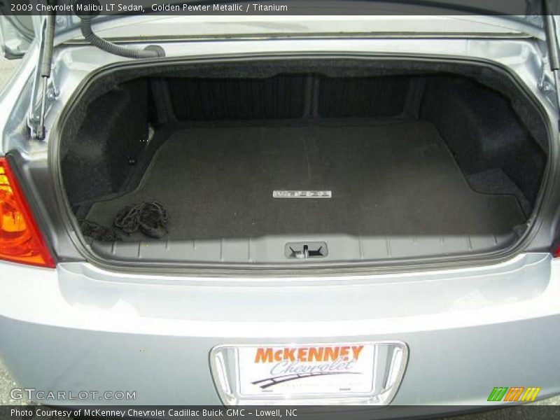 Golden Pewter Metallic / Titanium 2009 Chevrolet Malibu LT Sedan