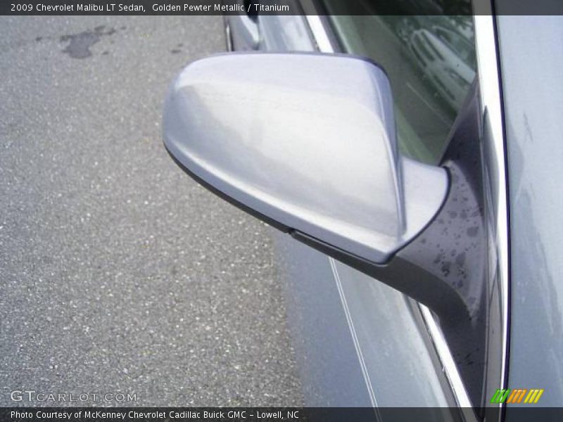 Golden Pewter Metallic / Titanium 2009 Chevrolet Malibu LT Sedan