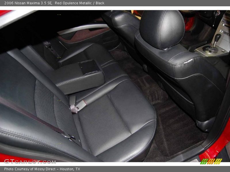 Red Opulence Metallic / Black 2006 Nissan Maxima 3.5 SE