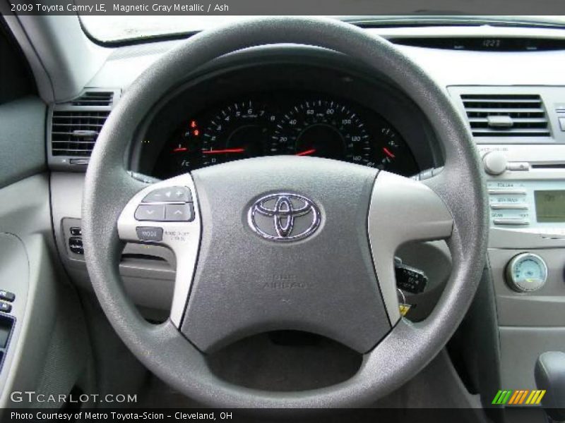 Magnetic Gray Metallic / Ash 2009 Toyota Camry LE