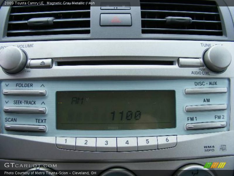 Magnetic Gray Metallic / Ash 2009 Toyota Camry LE