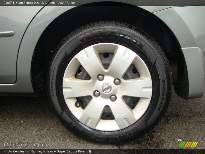 Magnetic Gray / Beige 2007 Nissan Sentra 2.0