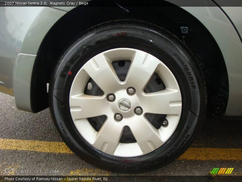 Magnetic Gray / Beige 2007 Nissan Sentra 2.0