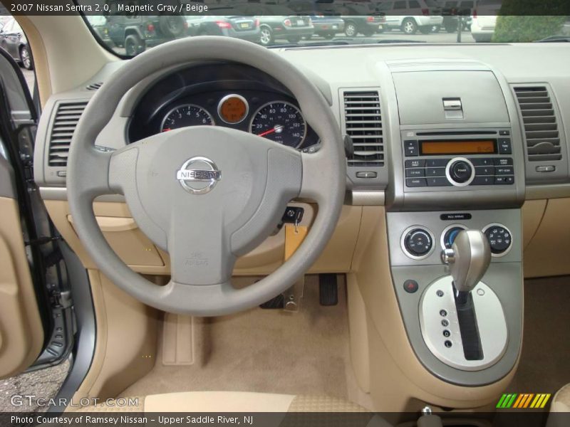 Magnetic Gray / Beige 2007 Nissan Sentra 2.0