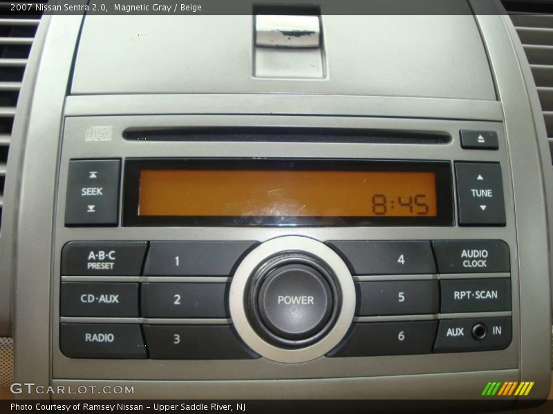 Magnetic Gray / Beige 2007 Nissan Sentra 2.0