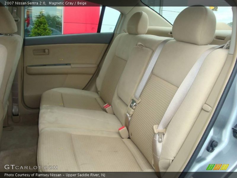 Magnetic Gray / Beige 2007 Nissan Sentra 2.0