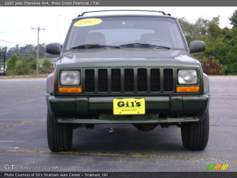 Moss Green Pearlcoat / Tan 1997 Jeep Cherokee 4x4