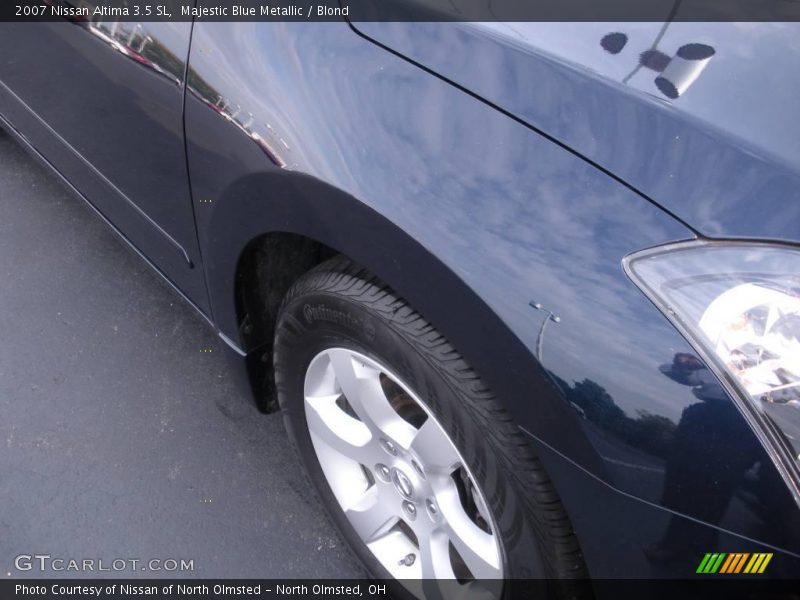 Majestic Blue Metallic / Blond 2007 Nissan Altima 3.5 SL